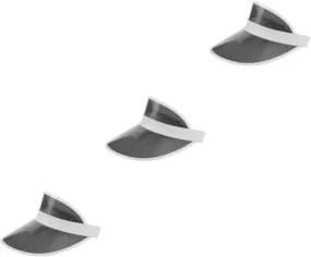 2pcs Sun Visor Face Masks Bonnet for Men Decor Golf Visor Womens Visors for Women Ladies Sun Hats with