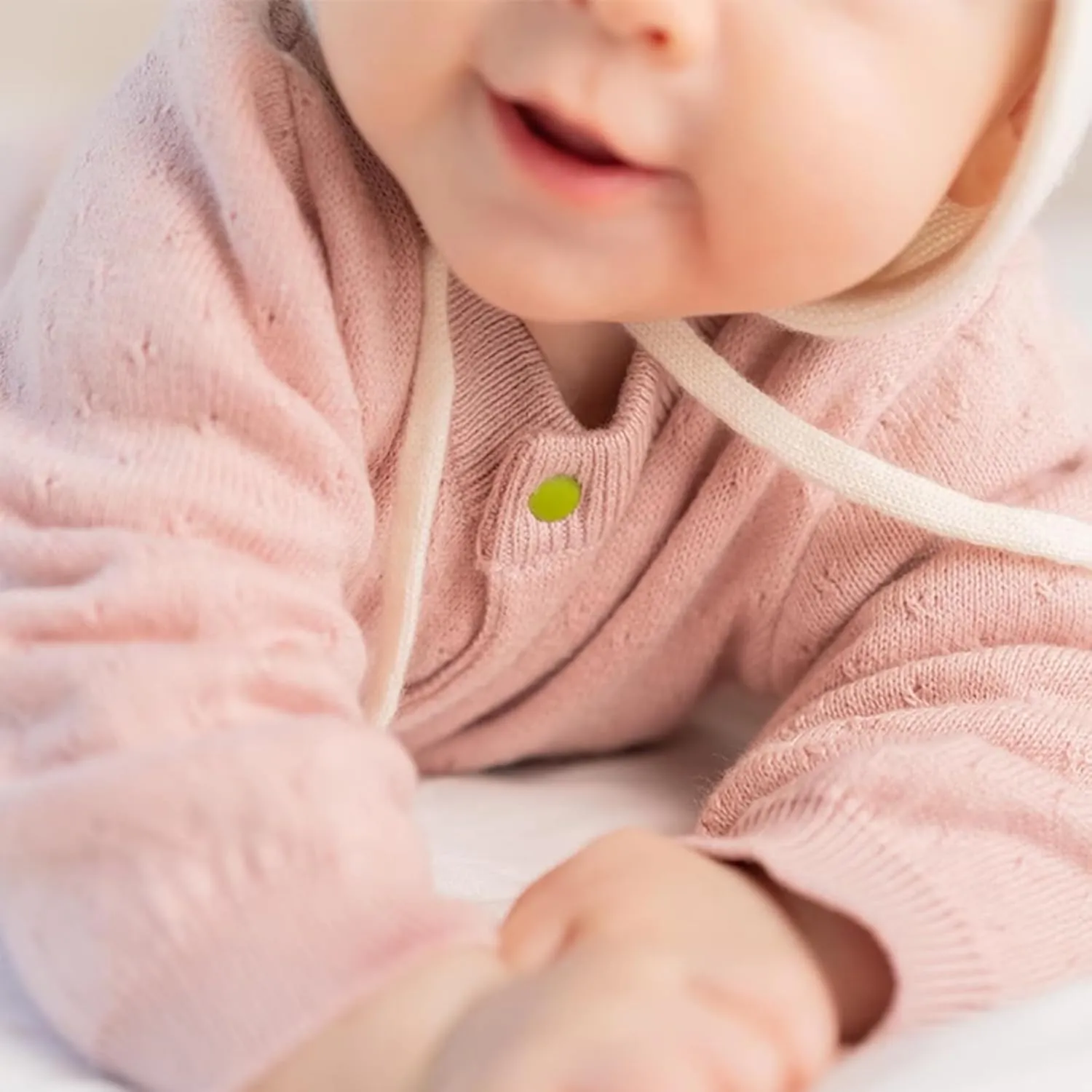 ArborTree 95% Organic Cotton   5% Cashmere Baby Organic Cashmere Thick Bodysuit Romper