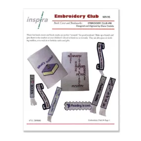 Book Covers & Markers Embroidery Club Disk #98