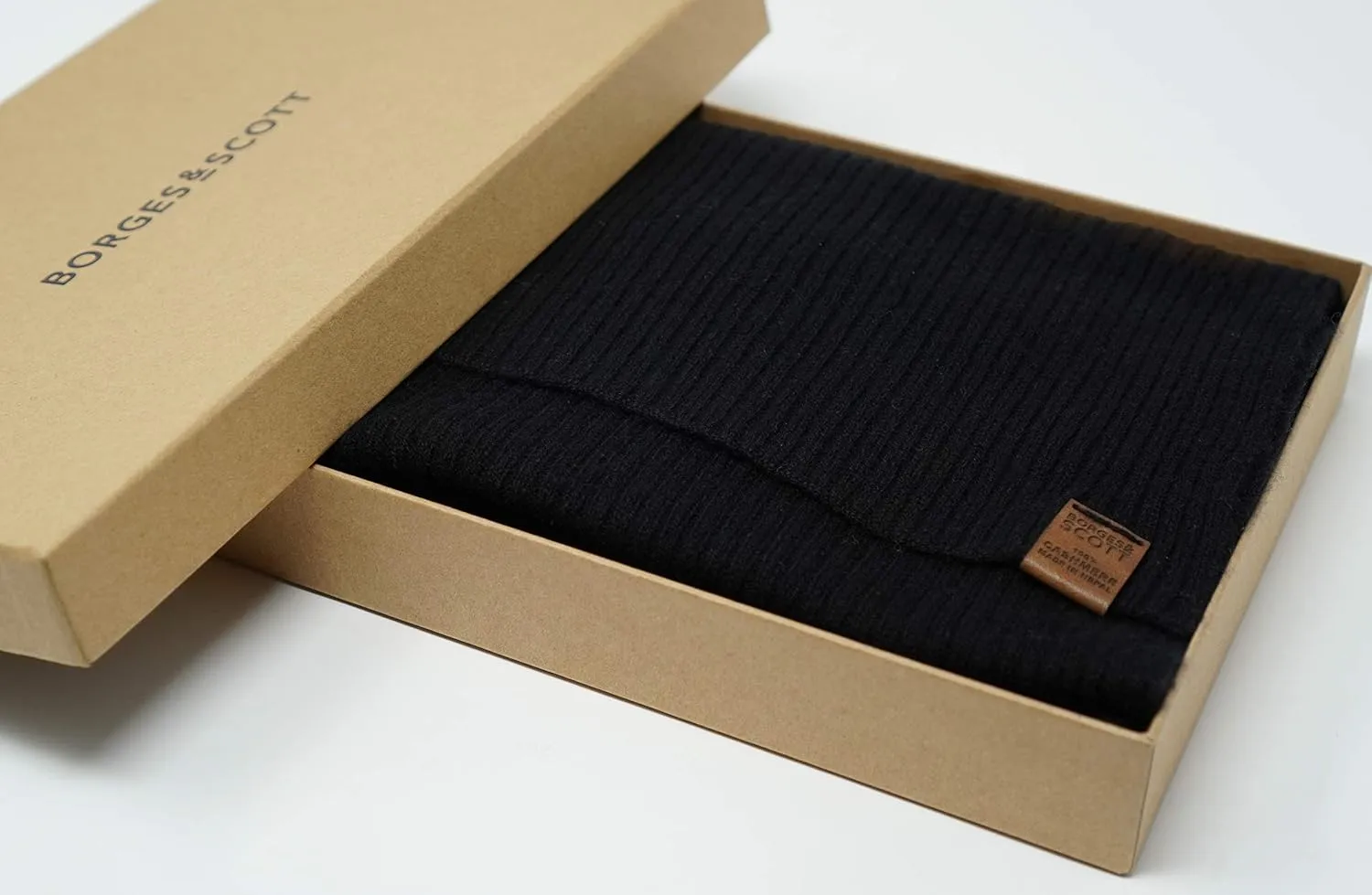 Borges & Scott Pure Cashmere Scarf - 100% Cashmere - Made in Nepal
