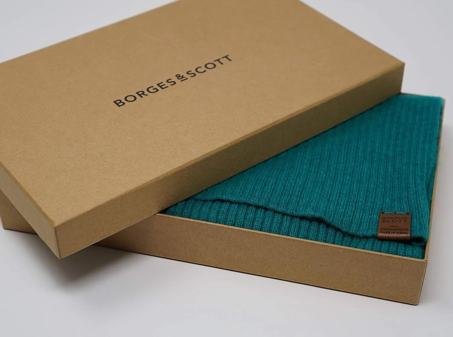 Borges & Scott Pure Cashmere Scarf - 100% Cashmere - Made in Nepal