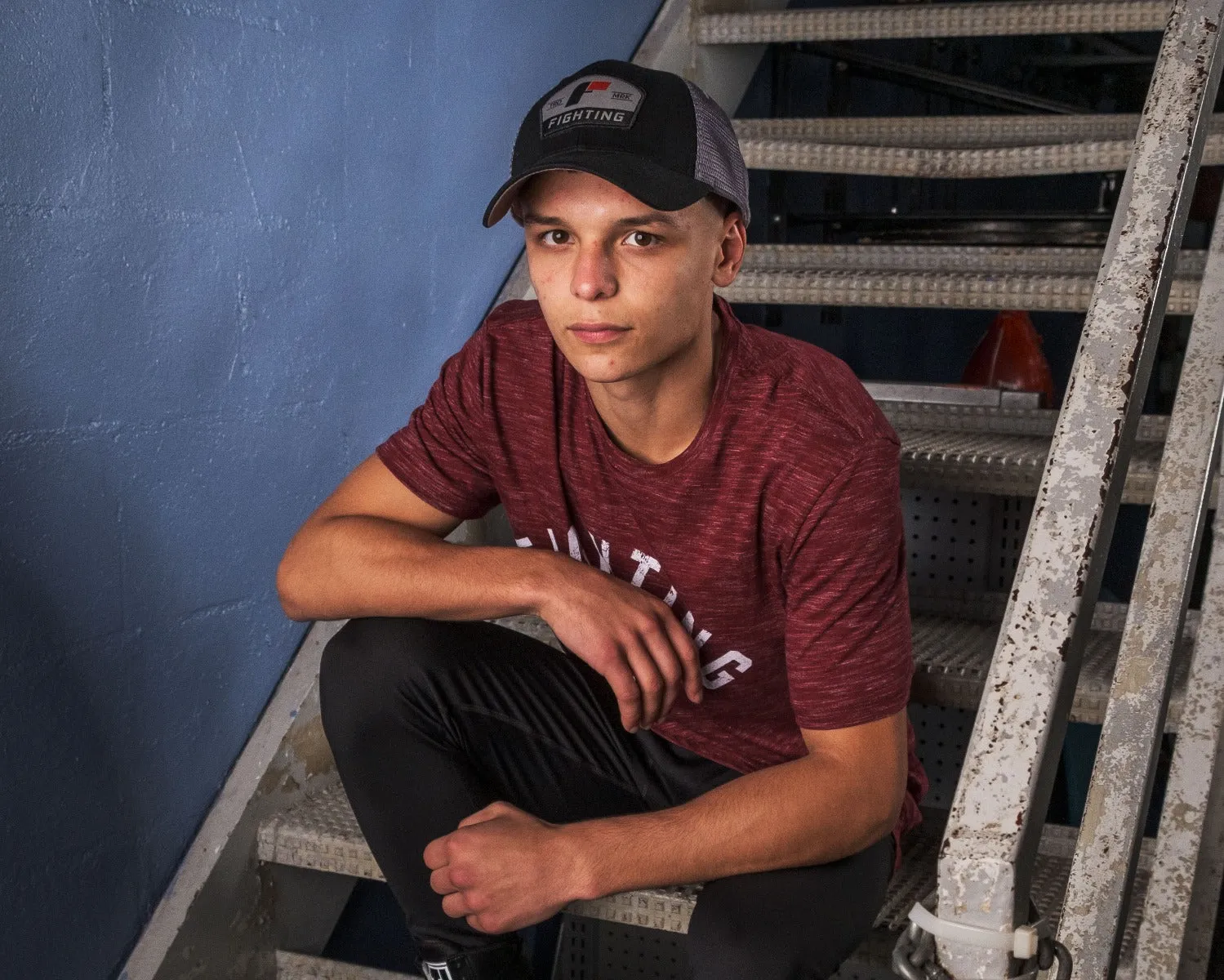 Fighting Woven Mesh Cap
