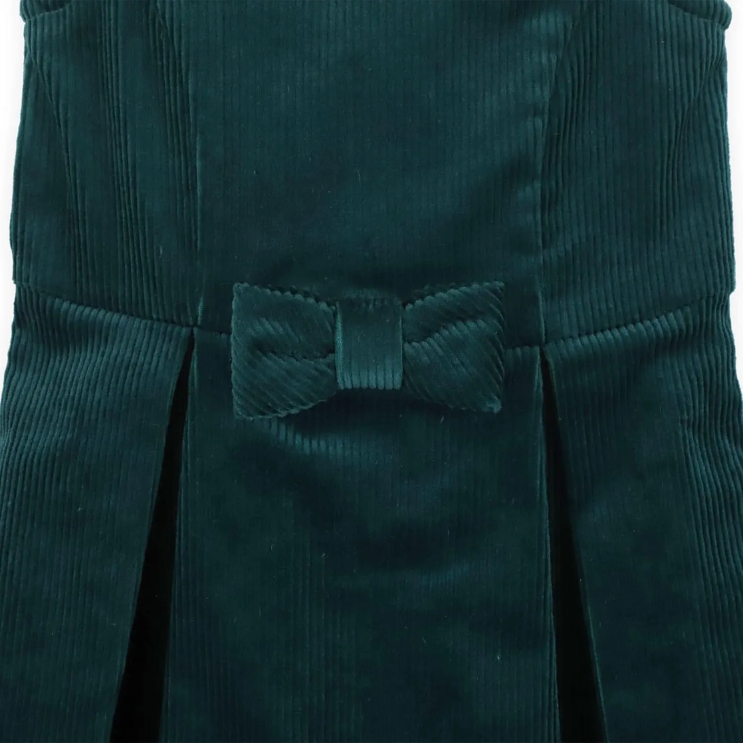 Hope & Henry Girls' Sleeveless Bow Front Jumper