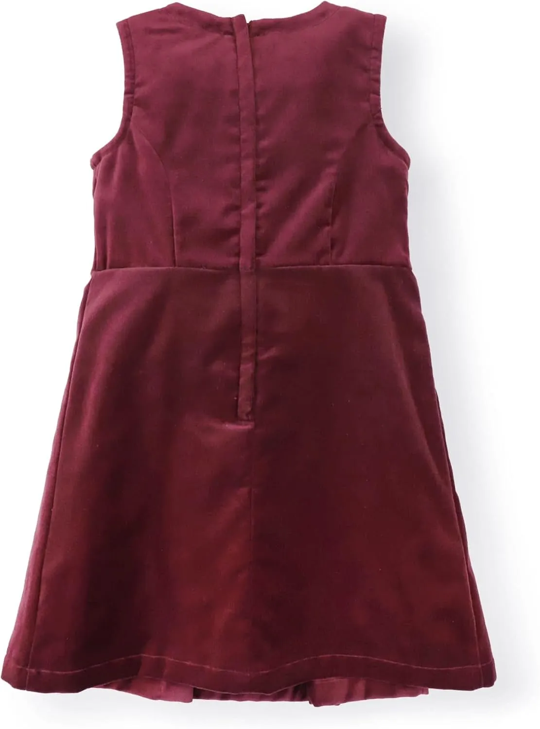 Hope & Henry Girls' Sleeveless Bow Front Jumper