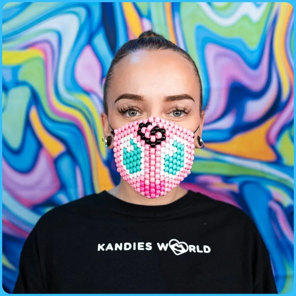 Jiggly Surgical Kandi Face Cover