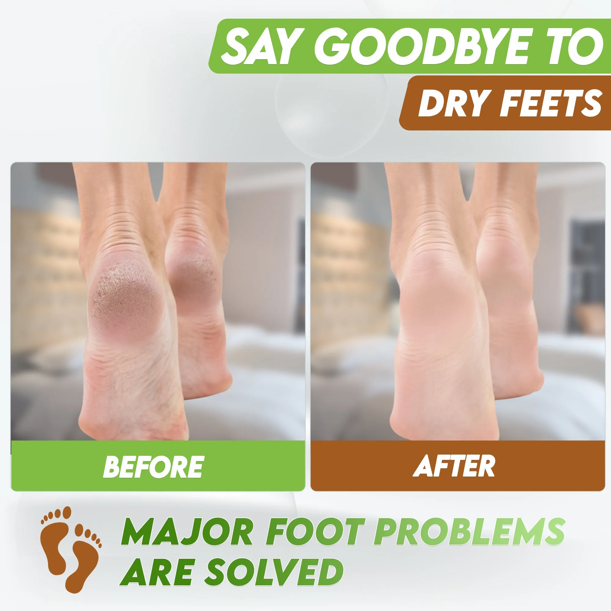 Karma Naturals coconut Foot Peel Mask - 2 Pack