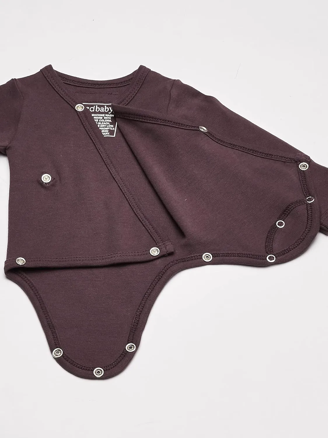 L'ovedbaby unisex-baby Organic Cotton Baby Kimono Bodysuit