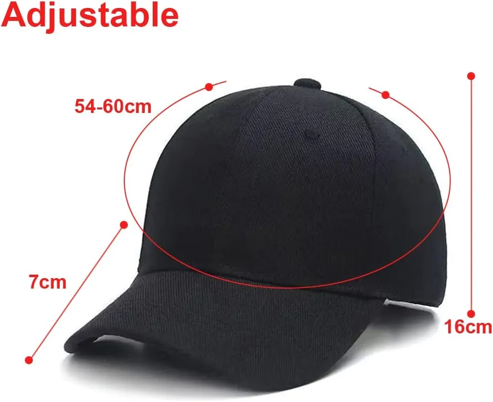 Men's Baseball Cap Cotton Adjustable Dragon Pattern Hip-hop Caps for Men