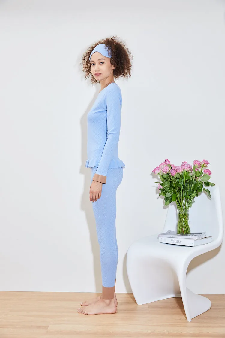 PEPPER hydraKNIT LEGGING blue