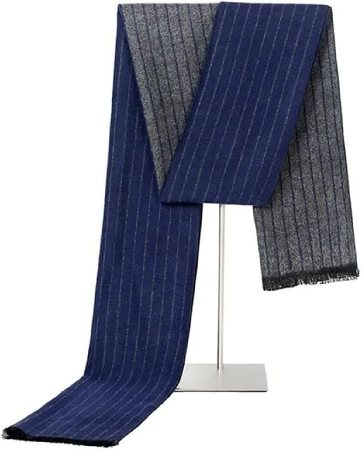 Scarf Scarf Men Striped Business Warm Cashmere Scarf Soft Tassel Ethnic Shawl Wrap Winter Scarf Men Scarves Men