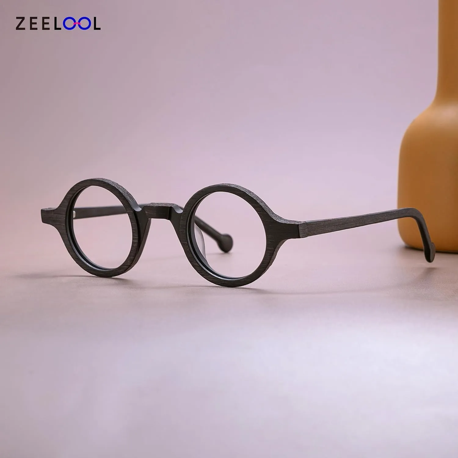 Zeelool Readers Retro Blue Light Blocking Reading Glasses for Men Women, Vintage Small Round Eyeglasses Anti UV Arale
