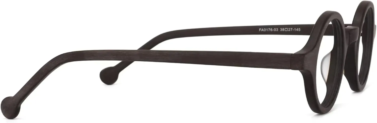 Zeelool Readers Retro Blue Light Blocking Reading Glasses for Men Women, Vintage Small Round Eyeglasses Anti UV Arale