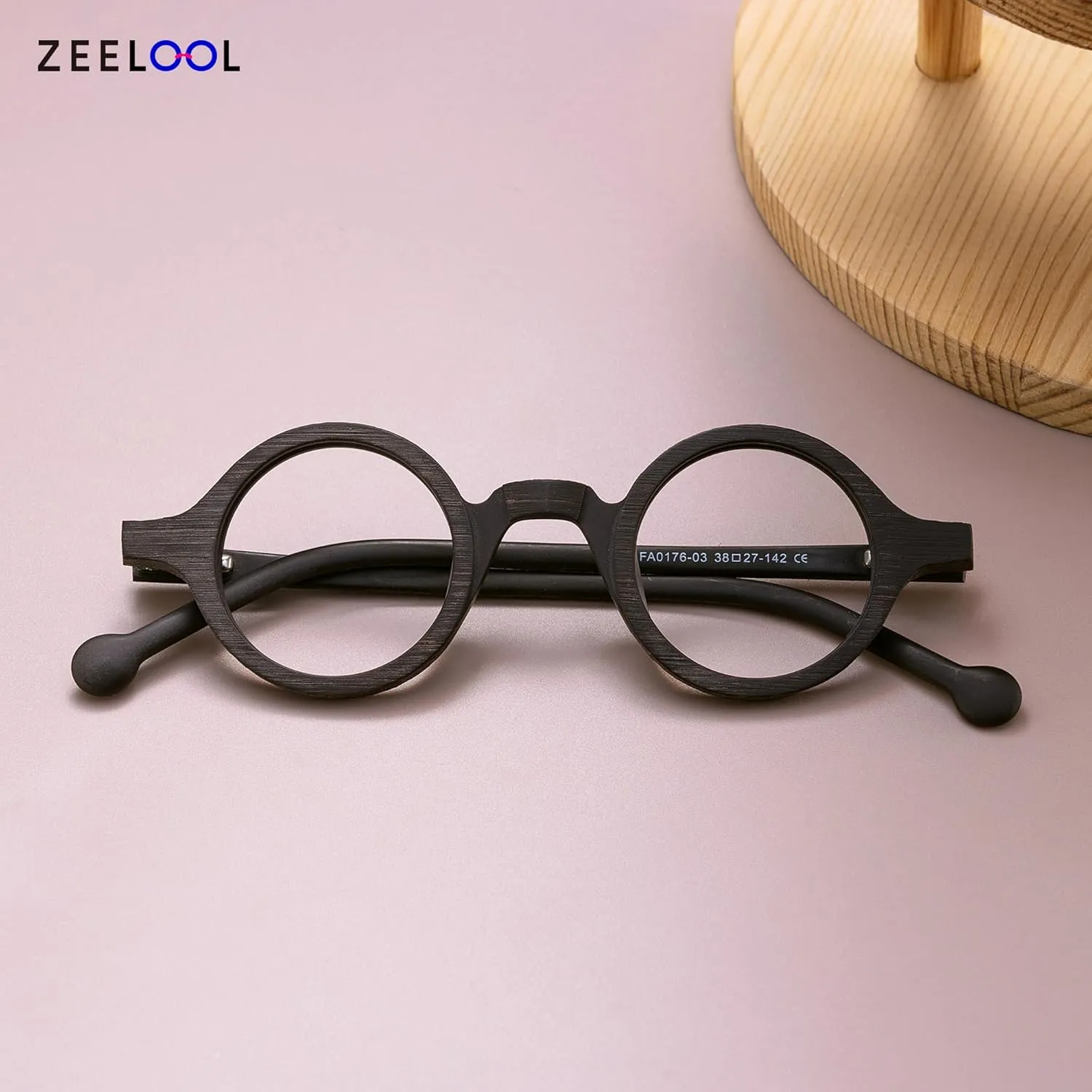 Zeelool Readers Retro Blue Light Blocking Reading Glasses for Men Women, Vintage Small Round Eyeglasses Anti UV Arale